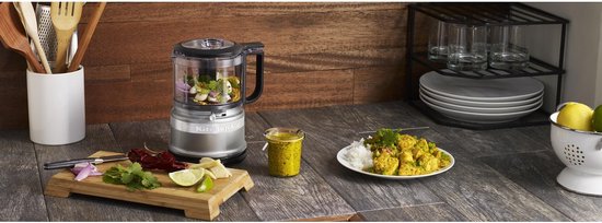 Hakmolen KITCHENAID 5KFC3516ECU Contour Zilver