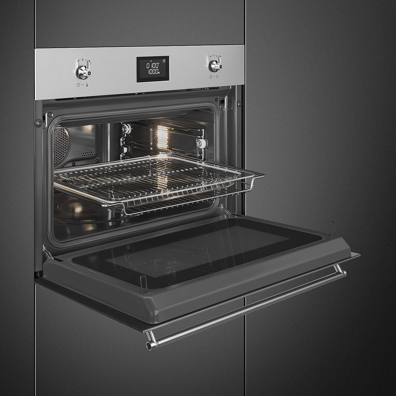 Smeg Classic SF4390MCX oven 50 l Roestvrijstaal
