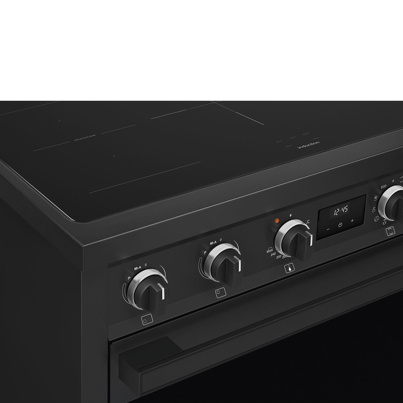 Smeg Master B95IMAN9 fornuis Vrijstaand fornuis Electrisch Keramisch Antraciet A