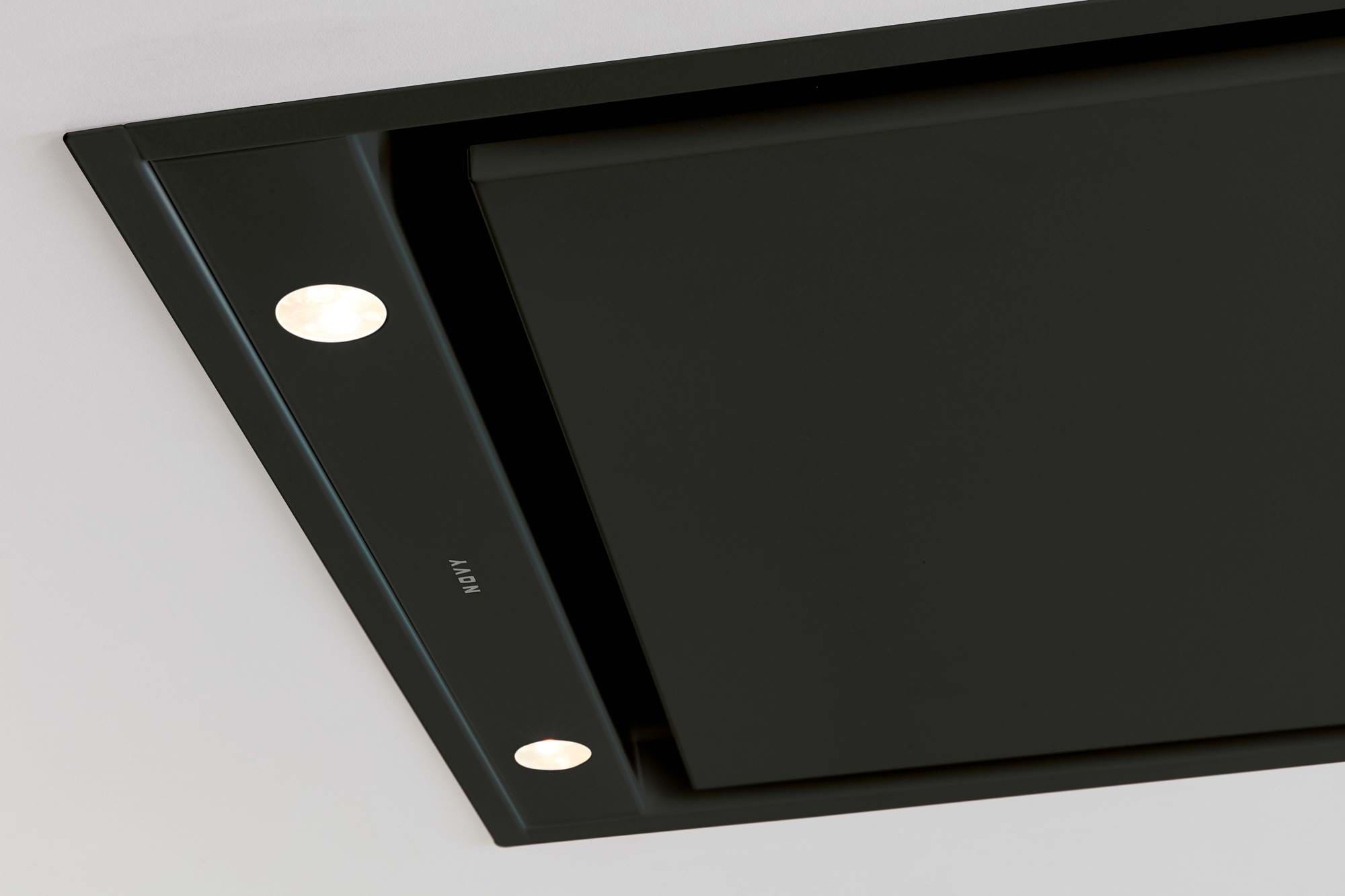 Plafonddampkap Novy Pureline Compact 6812 90cm mineral black