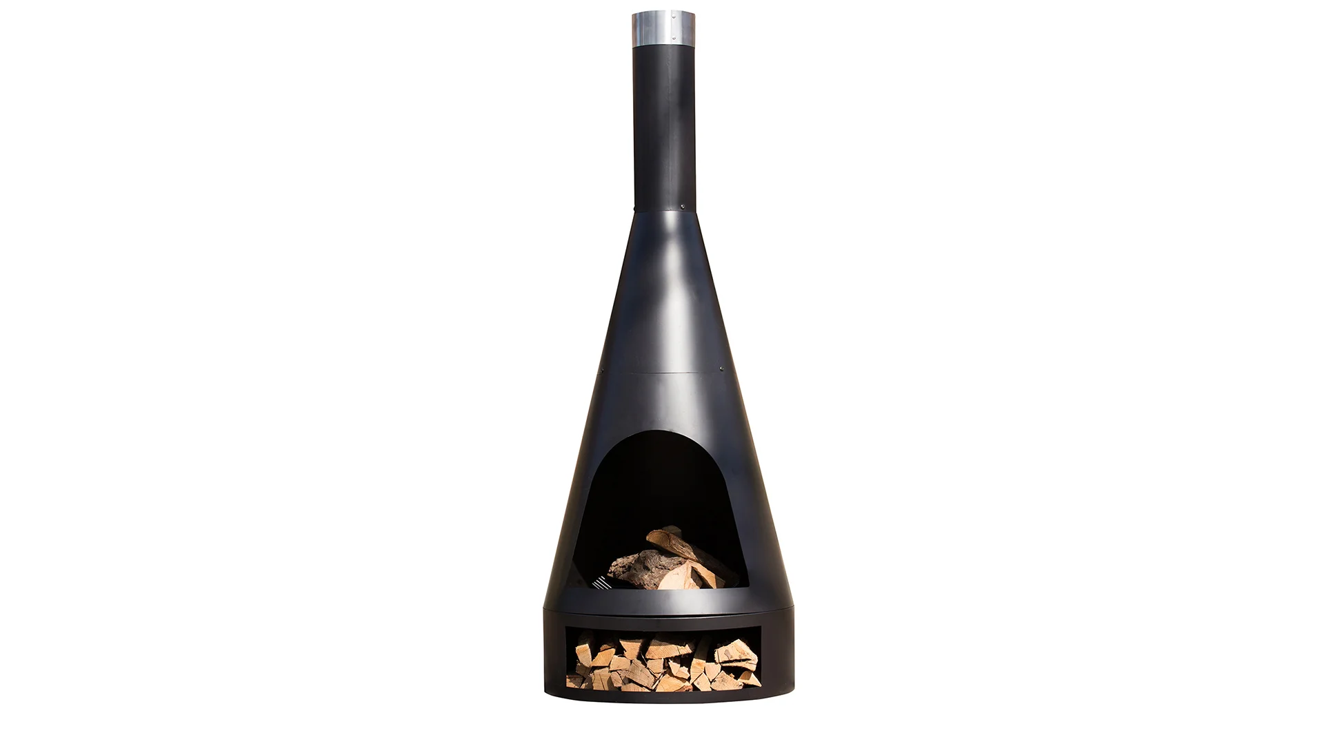 Terrashaard REDFIRE 84051 KingstonLarge with wood storage