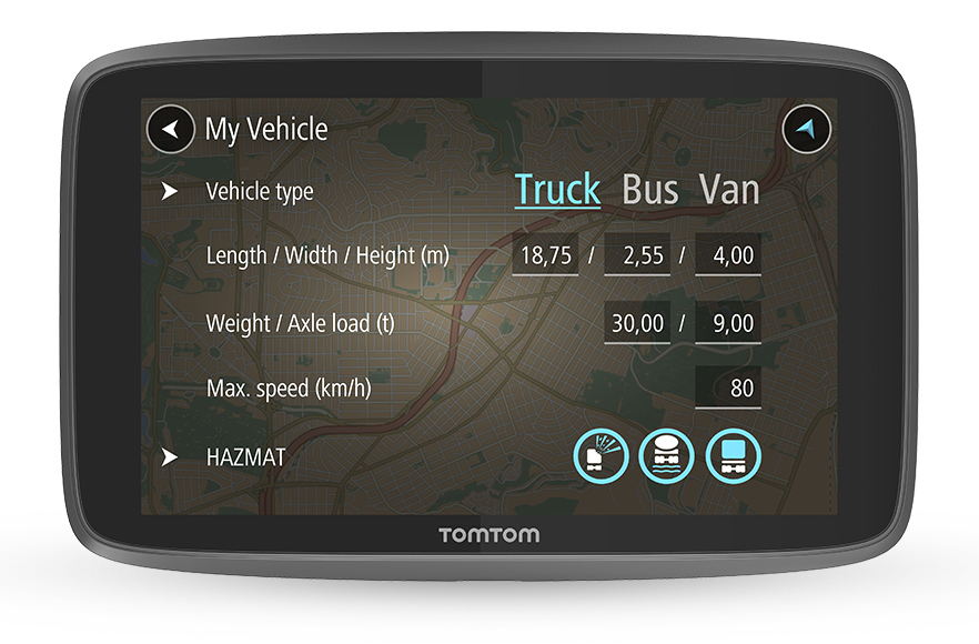 TomTom GO PROFESSIONAL 6250 navigateur Portable/Fixe 15,2 cm (6") Écran tactile Noir