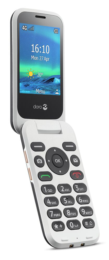 Doro 6880 7,11 mm (0.28") 124 g Zwart Seniorentelefoon