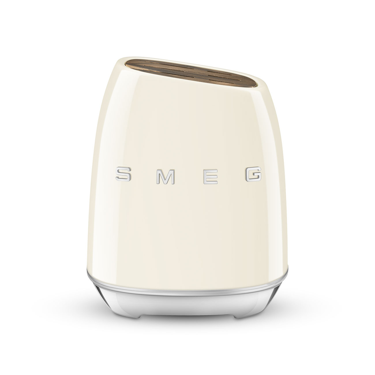 Messenblok SMEG KBSF02CR met 6 RVS-messen / crème