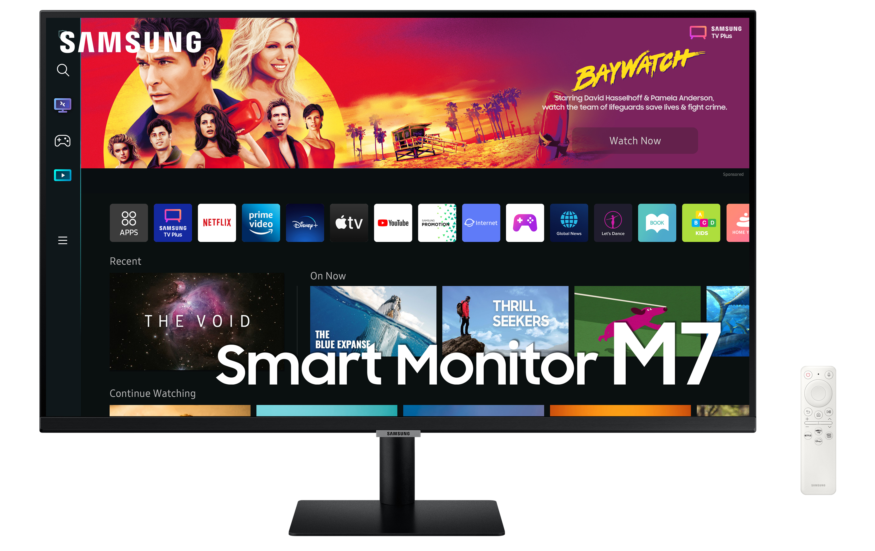 Monitor Samsung Smart LS32BM700UPXEN 4K Mat 16:9 Black