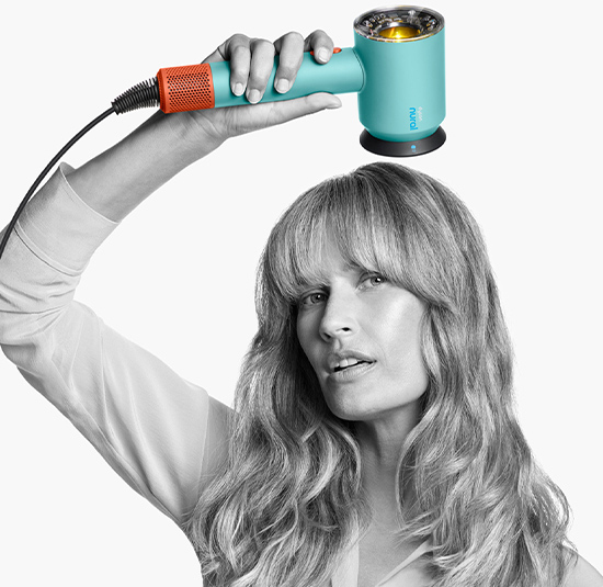 Haardroger DYSON 515276-01 HD07 Supersonic Nural blauw / oranje