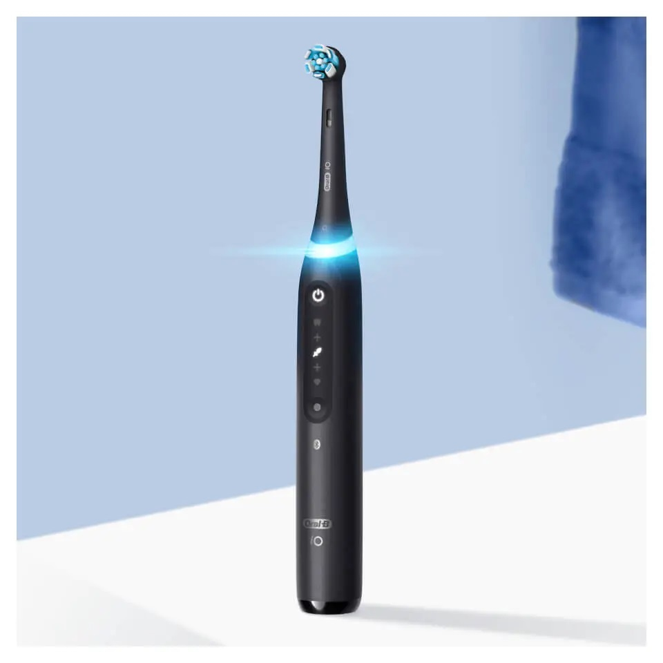 Oral-B iO Series 5 Adulte Brosse à dents vibrante Noir