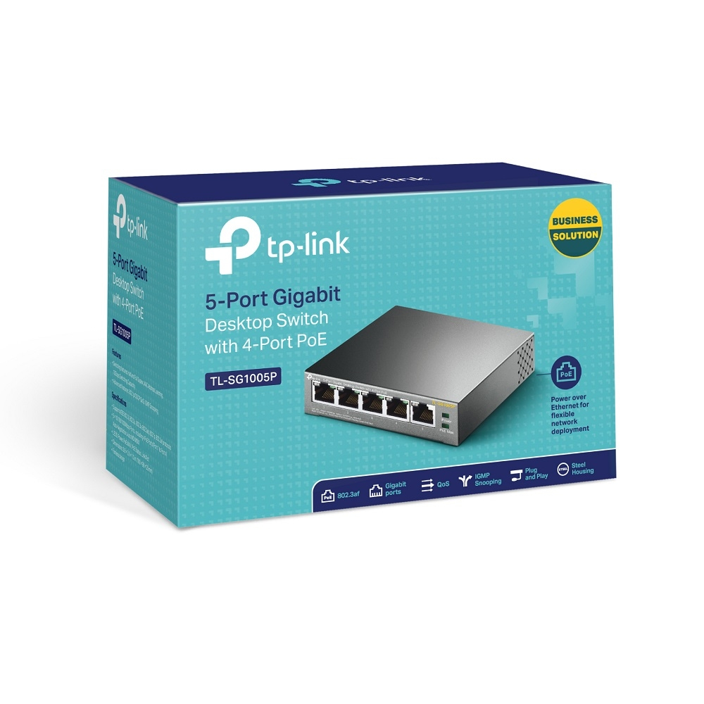 Switch TP-Link TL-SG1005P 5-port (4-Port PoE)