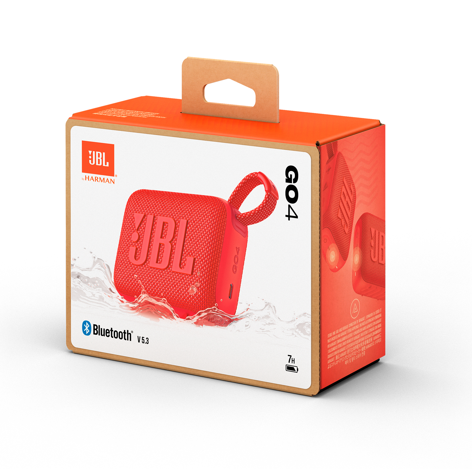 Bluetooth speaker JBL Go 4 rood