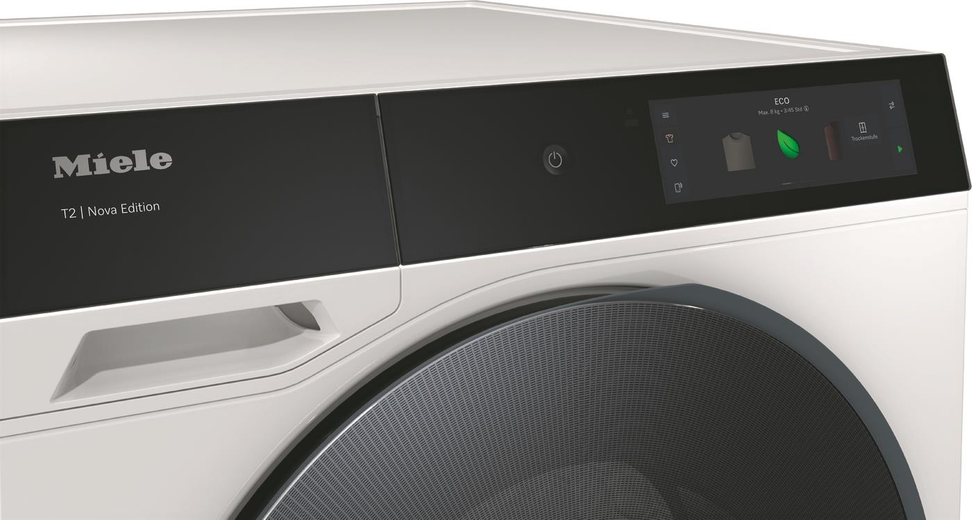 Warmtepompdroogkast MIELE Nova TQ1000WP / 9kg / A+++ / M-Touch Pro