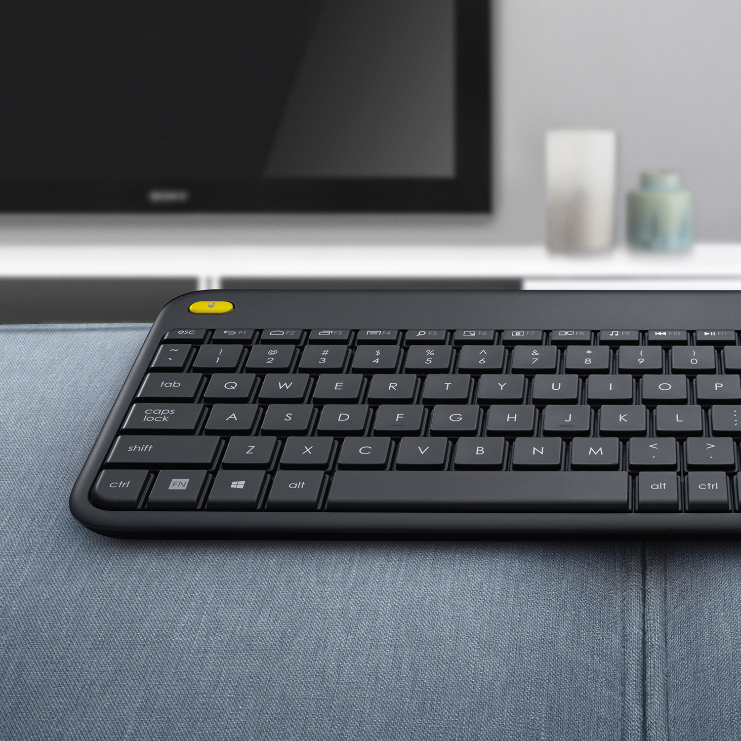 Toetsenbord LOGITECH 920-007131 K400 Plus Wireless BL