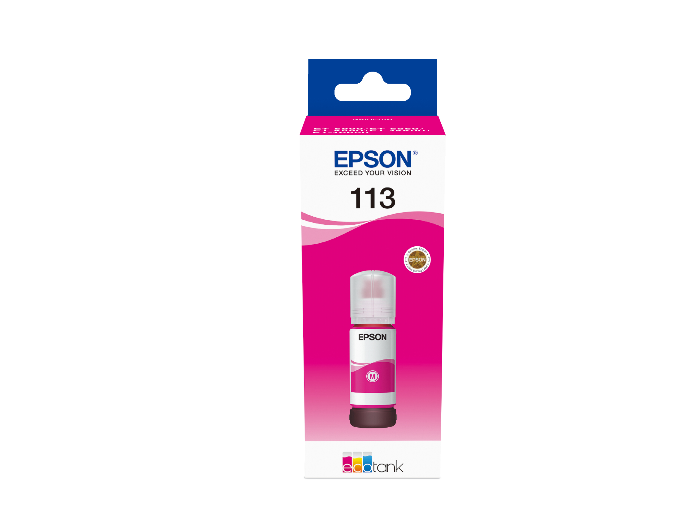 Inktfles EPSON 113 EcoTank Pigment Magenta