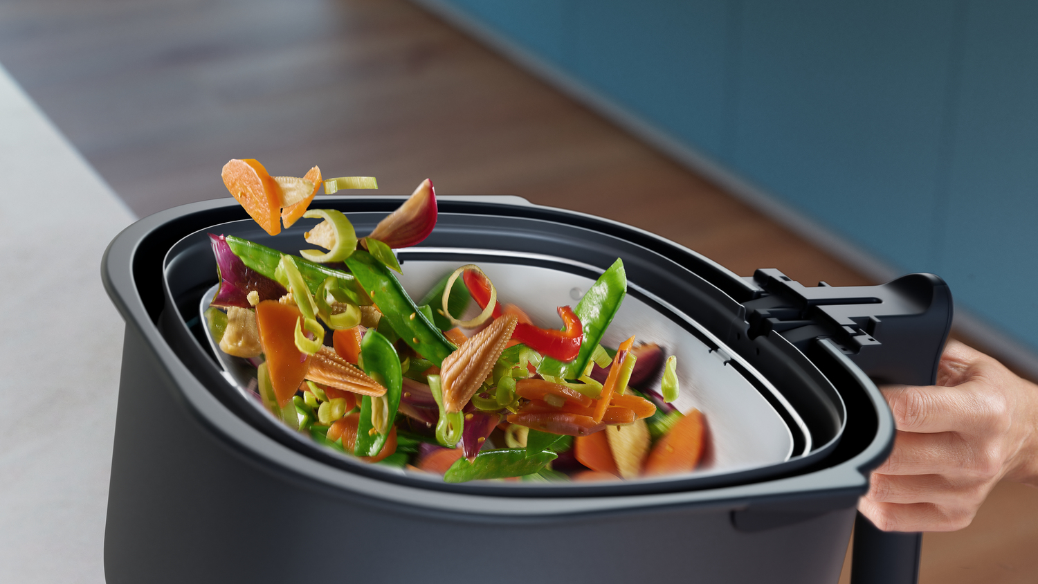 Philips airfryer kit vapeur et sauté HD9960/00