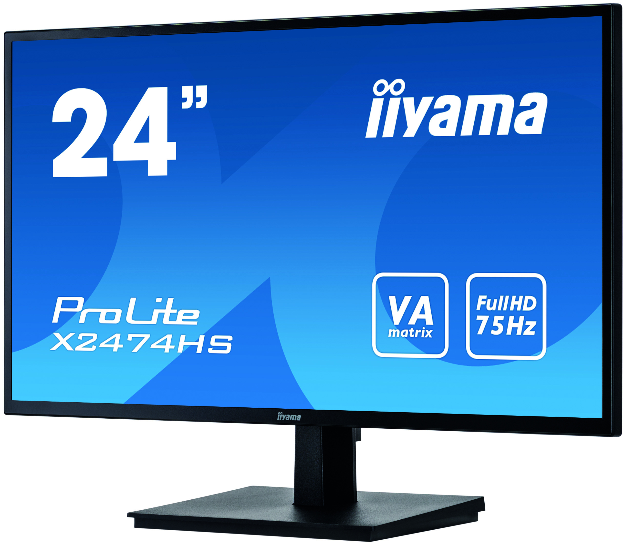 Monitor Iiyama X2474HS-B2 FHD Mat 16:9 75Hz Black