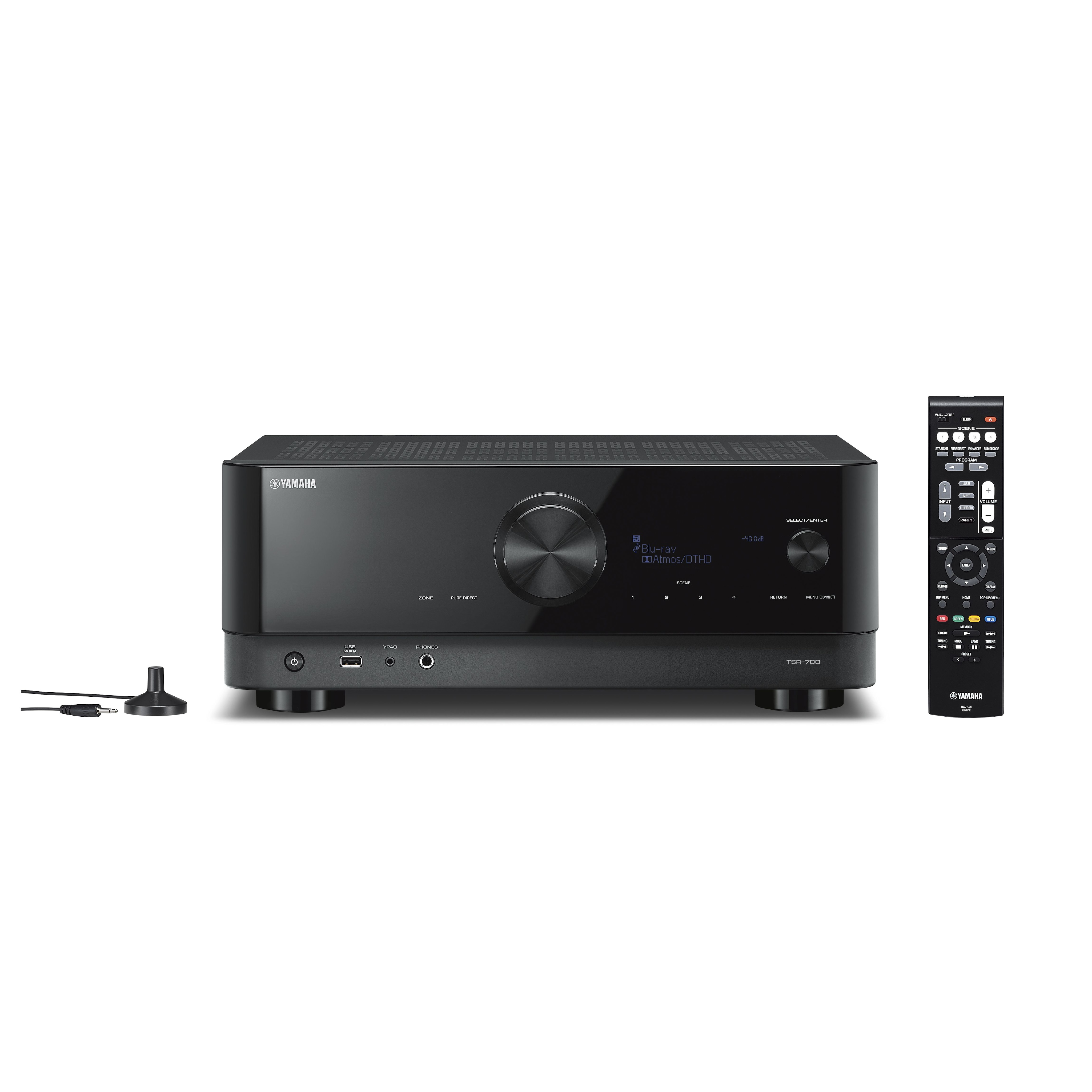 AV Receiver YAMAHA TSR-700 zwart