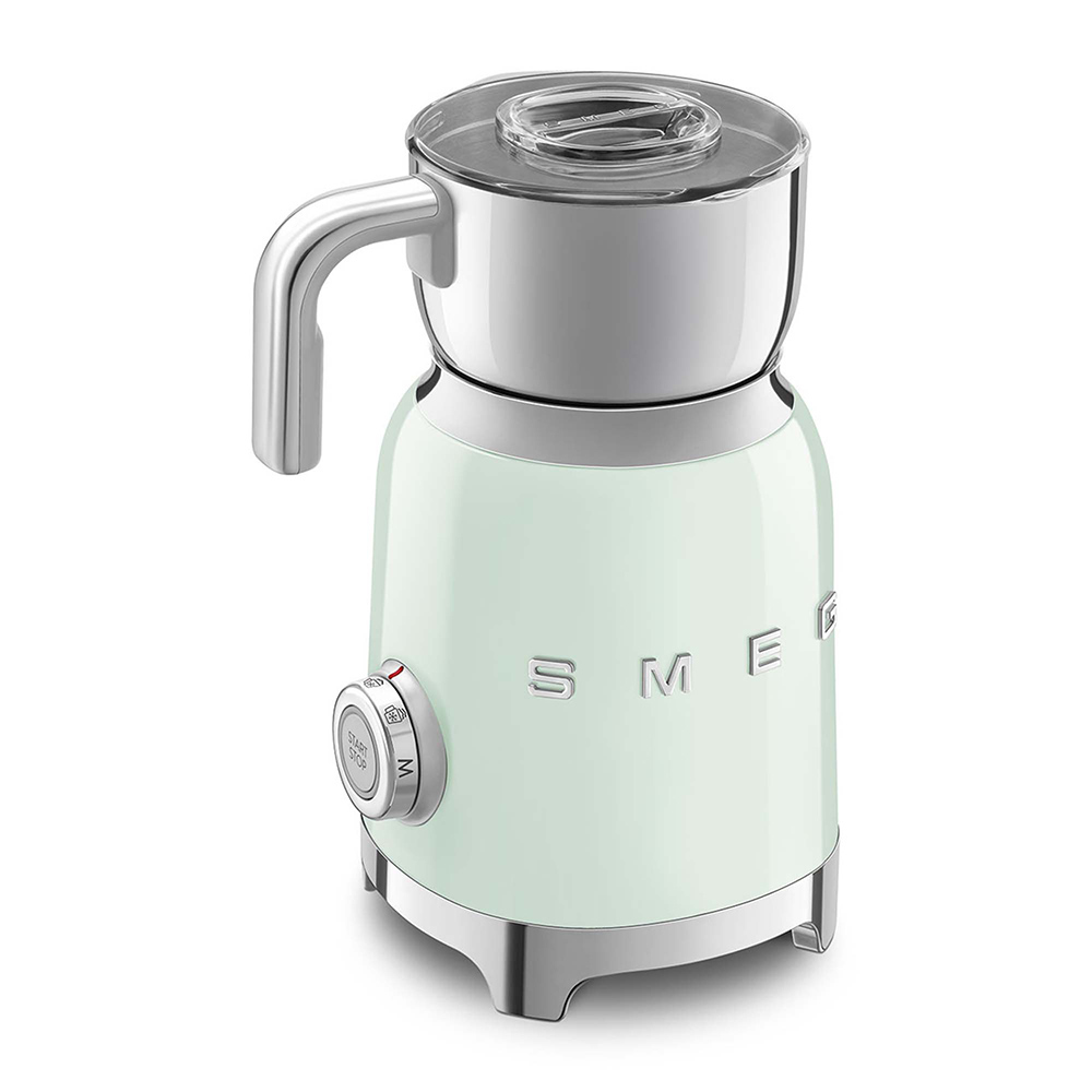 Smeg mousseur à lait vert d'eau MFF11PGEU