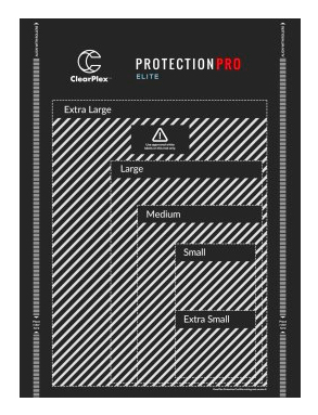 Snijplaat CLEARPLEX 190001 SnijmatProtectionPro Elite