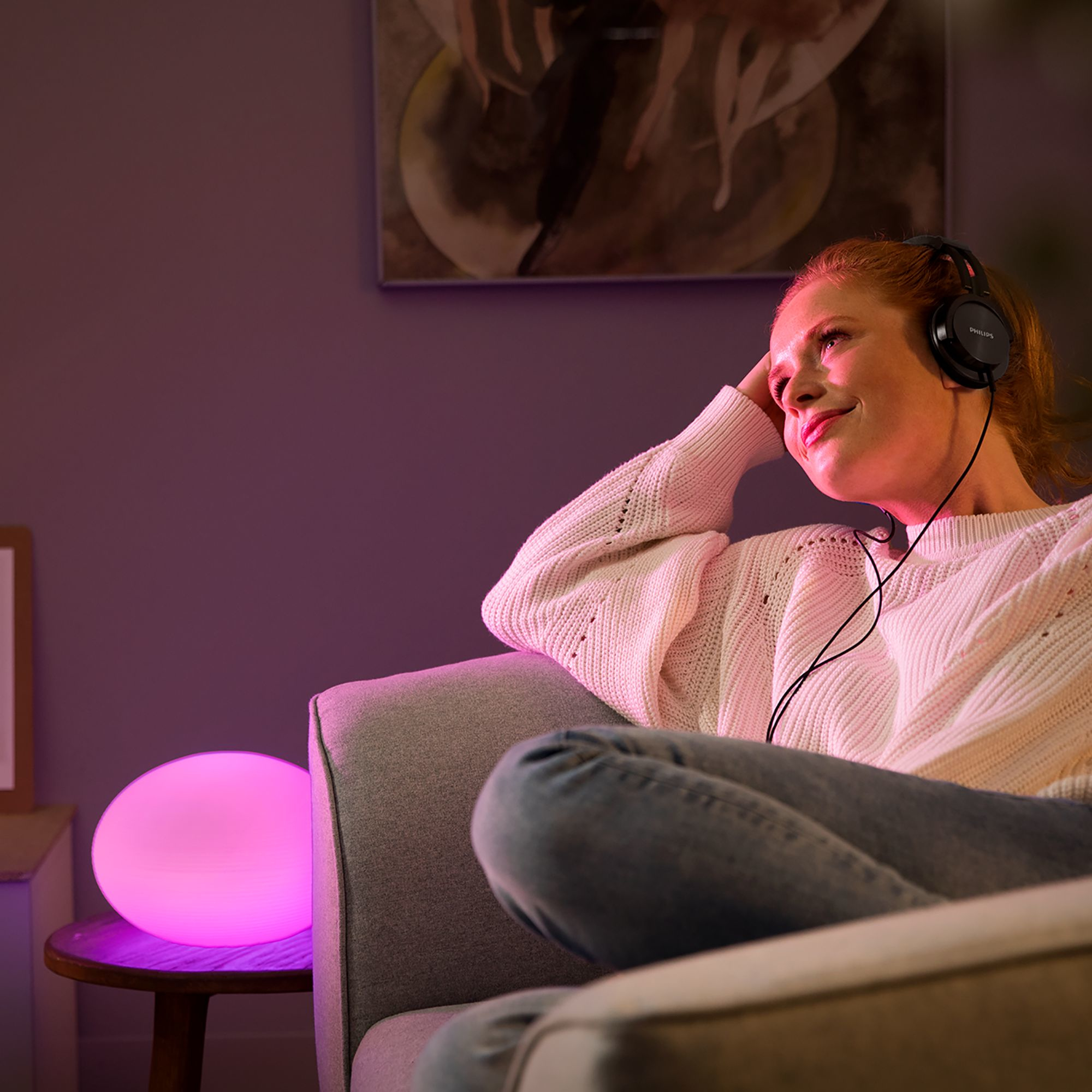 Tafellamp PHILIPS HUE Flourish White Color Ambiance Wit