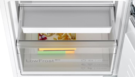 Bosch Serie 4 KIV87VSE0 réfrigérateur-congélateur Intégré 270 L E
