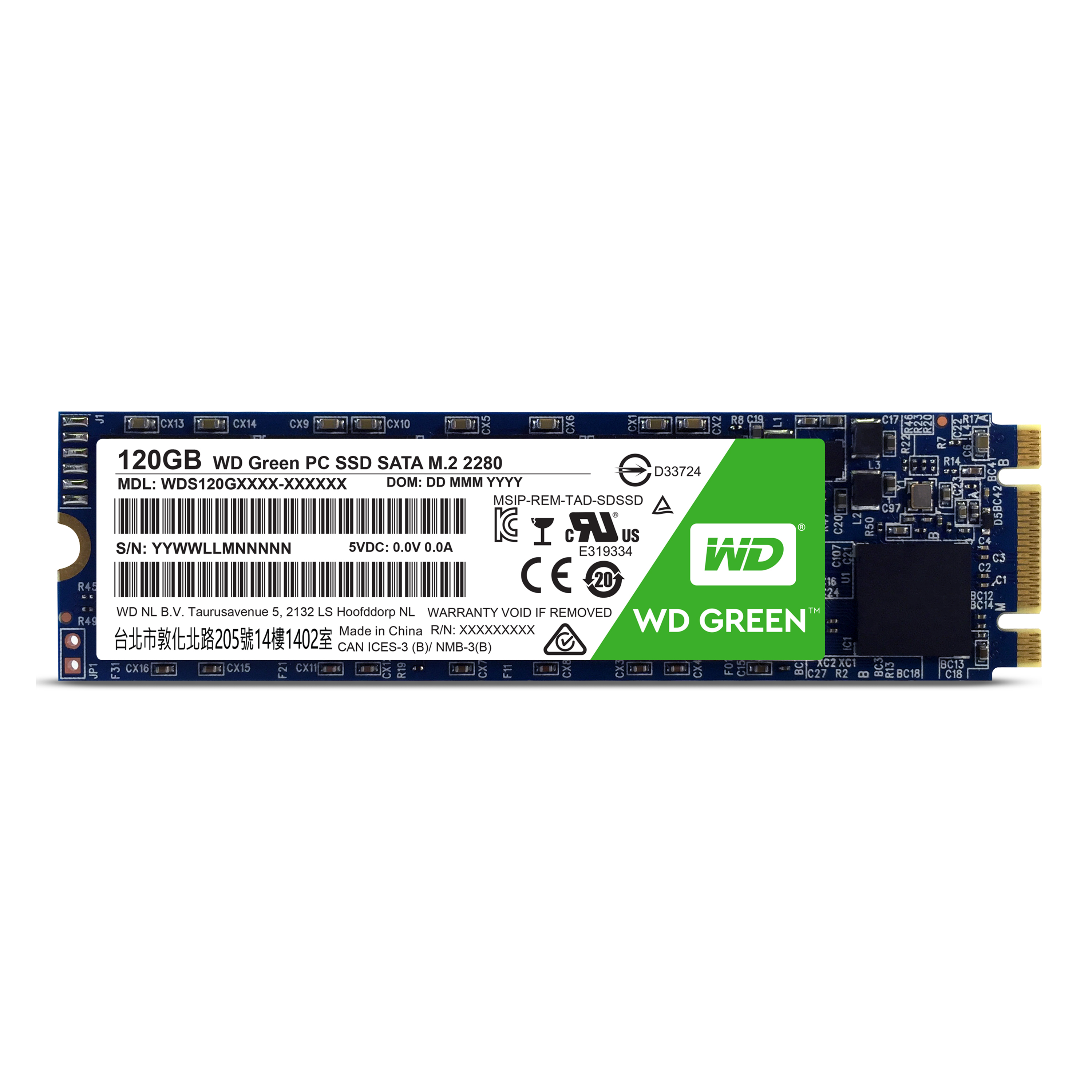 Western Digital Green M.2 120 GB SATA III