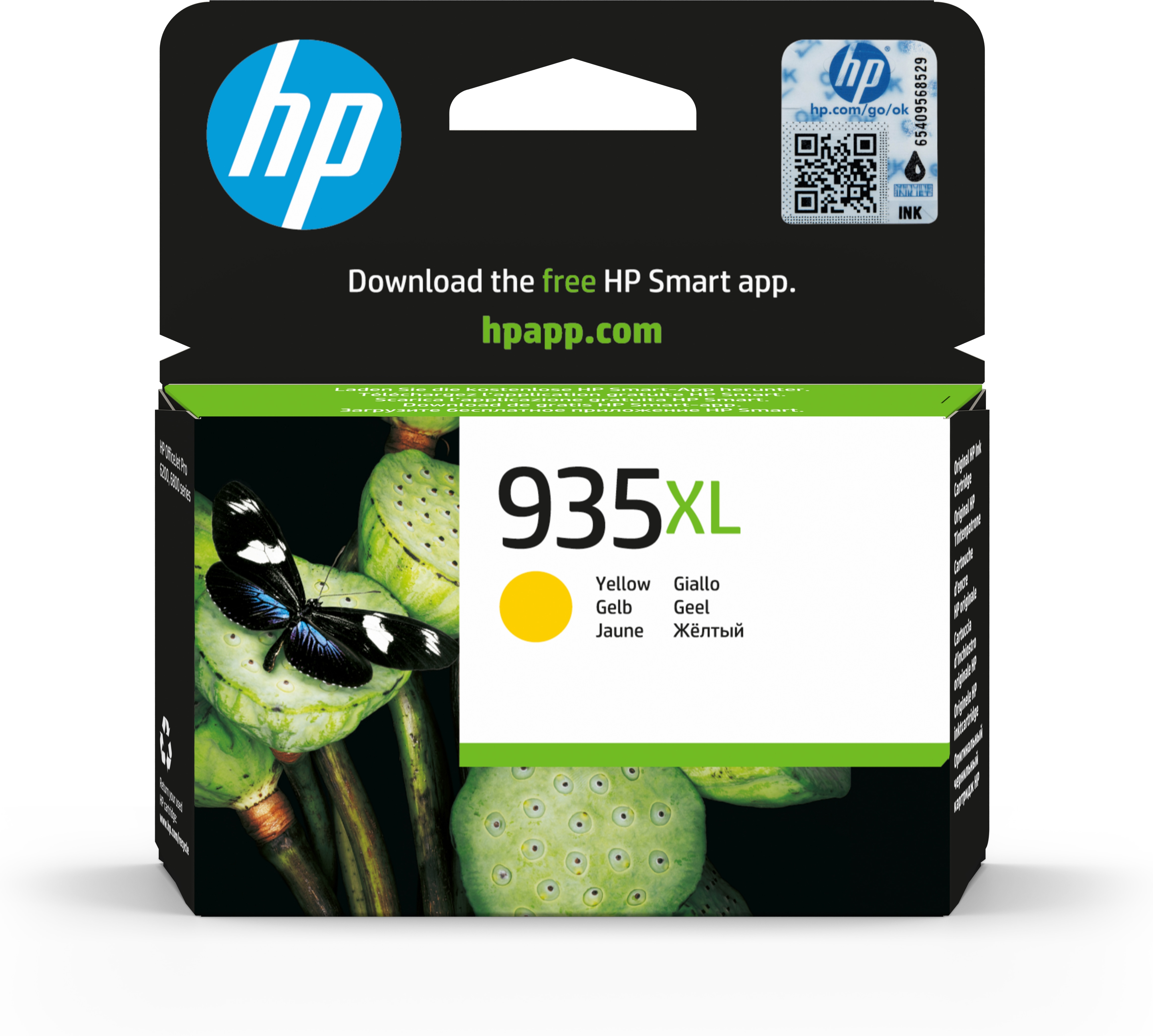Inktpatroon HP 935XL Yellow