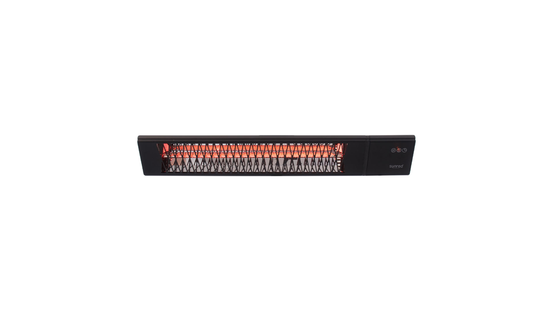 Terrasverwarmer SUNRED PRO25W-SMART Dark Triangle Wall 2500W