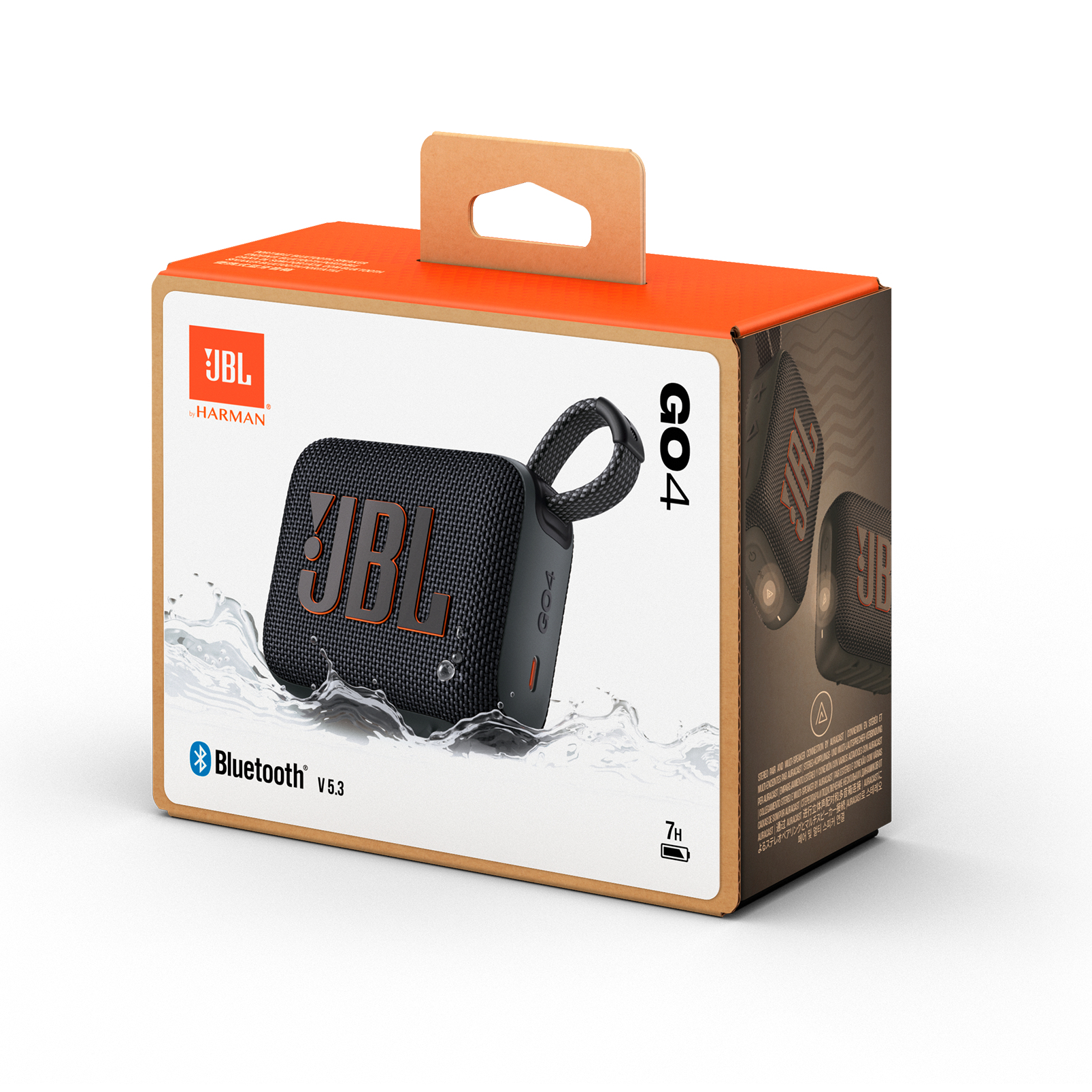 Bluetooth speaker JBL Go 4 zwart