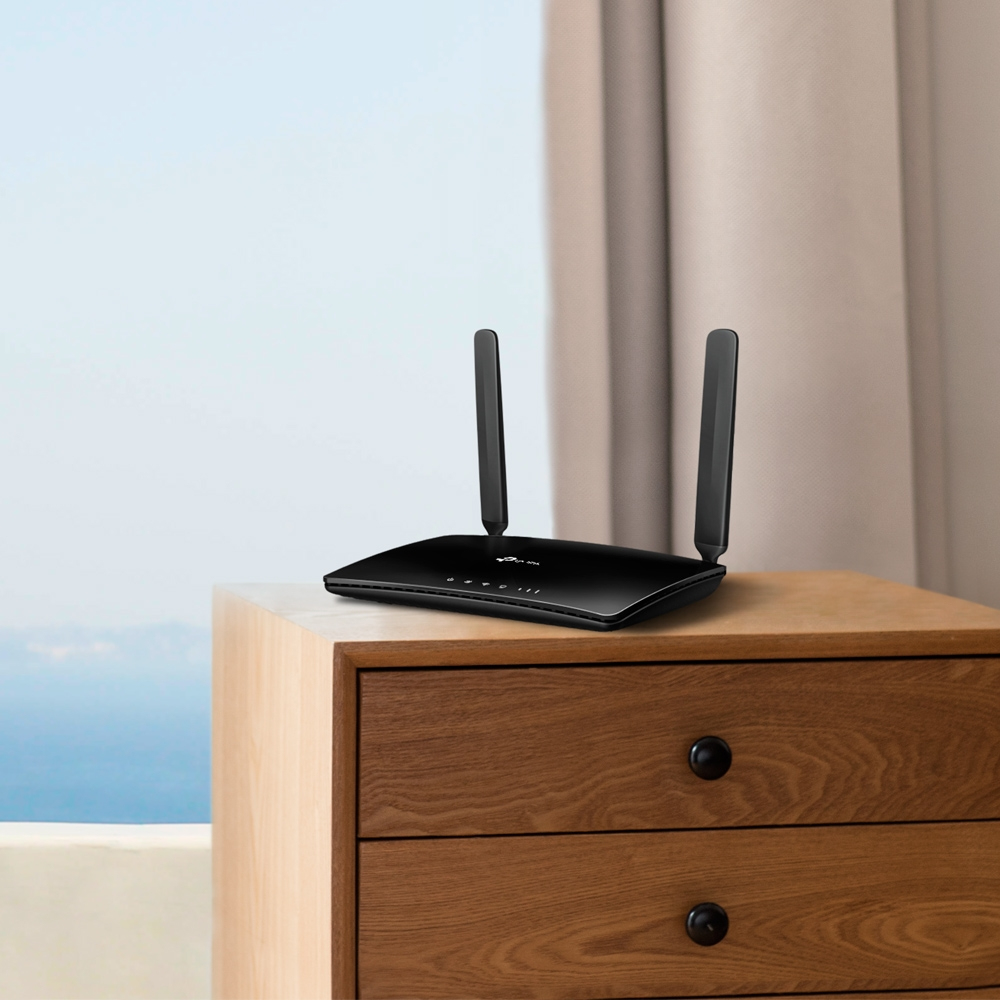 TP-Link TL-MR6400 draadloze router Fast Ethernet Single-band (2.4 GHz) 4G Zwart
