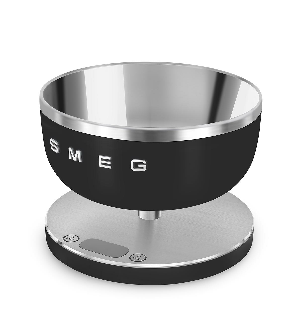 Keukenweegschaal SMEG KSC01BLMWW mat Zwart