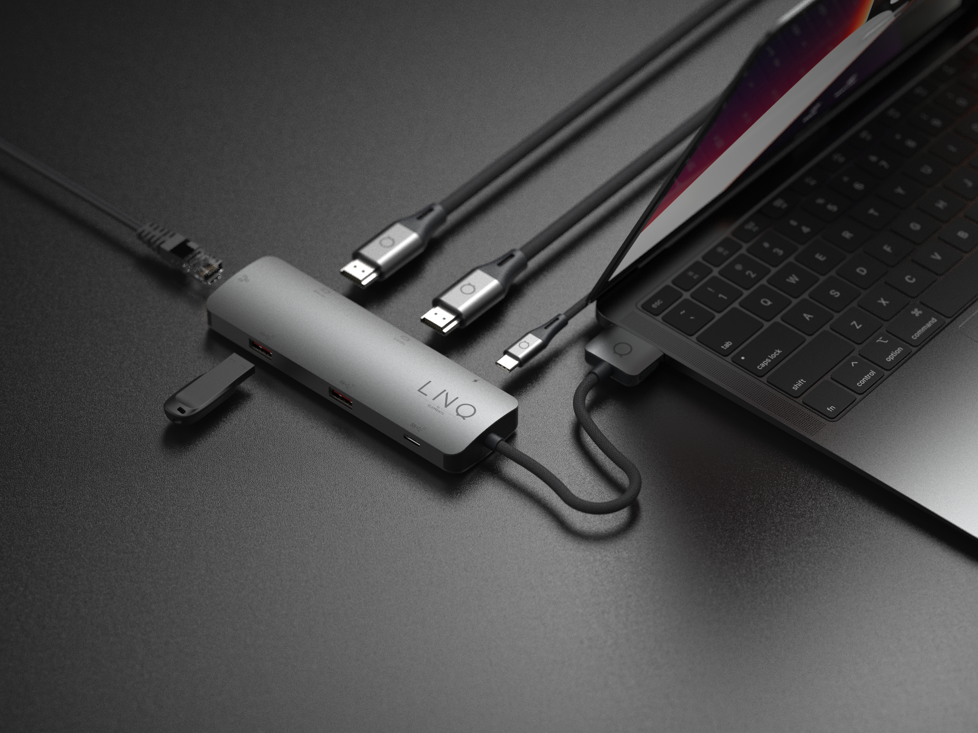 Linq 7 in 2 D2 Pro Multiport Hub
