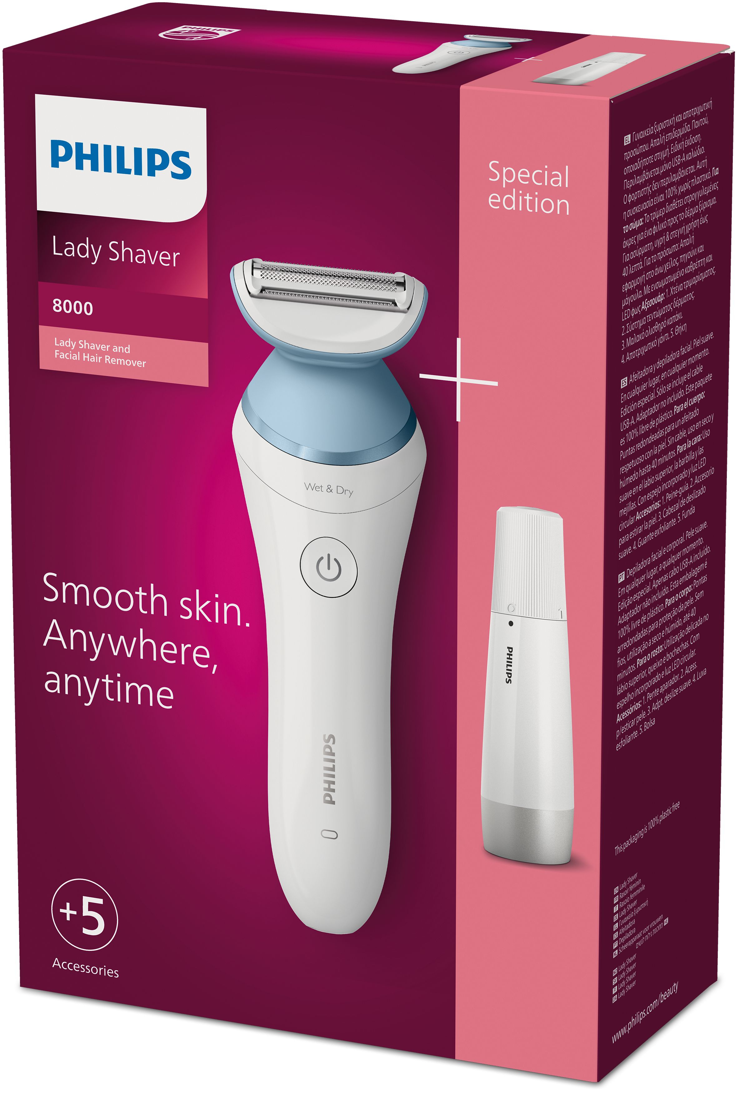 PHILIPS LADYSHAVE BRL166/91