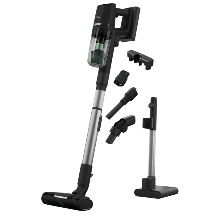 Steelstofzuiger AEG AP81P25GRN Ultimate 8000