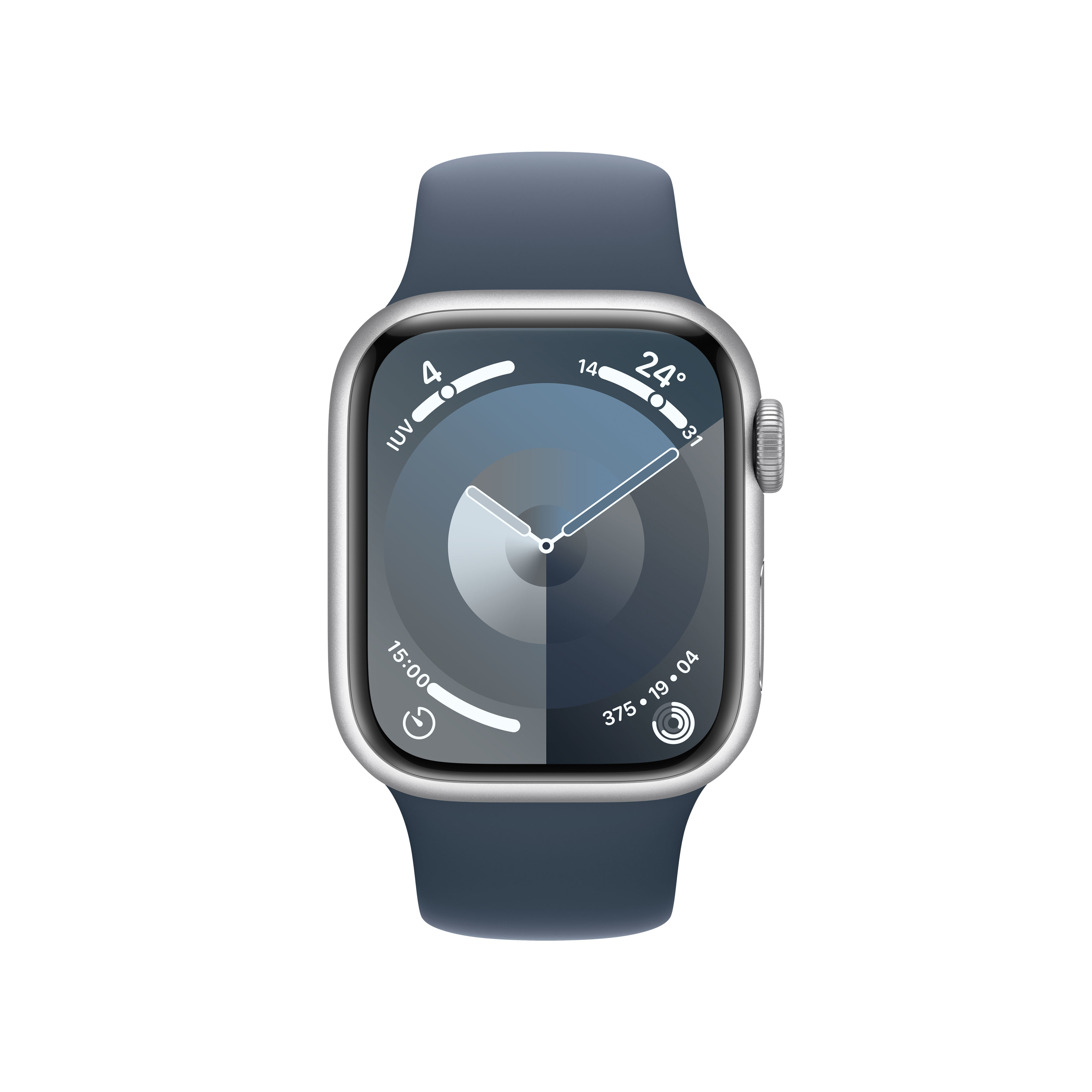 Apple Watch Series 9 41 mm Digitaal 352 x 430 Pixels Touchscreen Zilver Wifi GPS