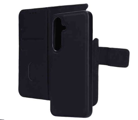 Mobiparts Leather 2 in 1 Wallet Case Samsung Galaxy S25 Black