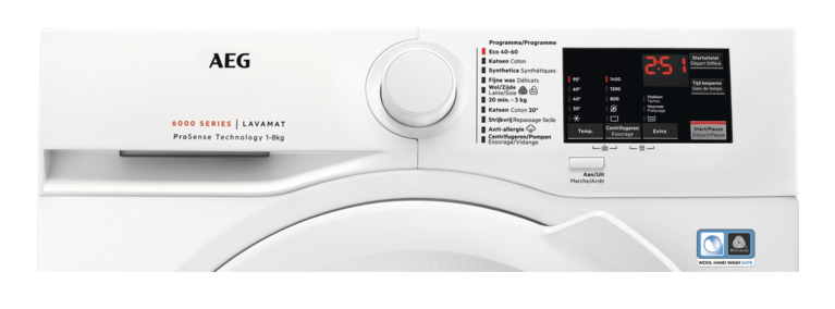 AEG MACHINE À LAVER LF62R840