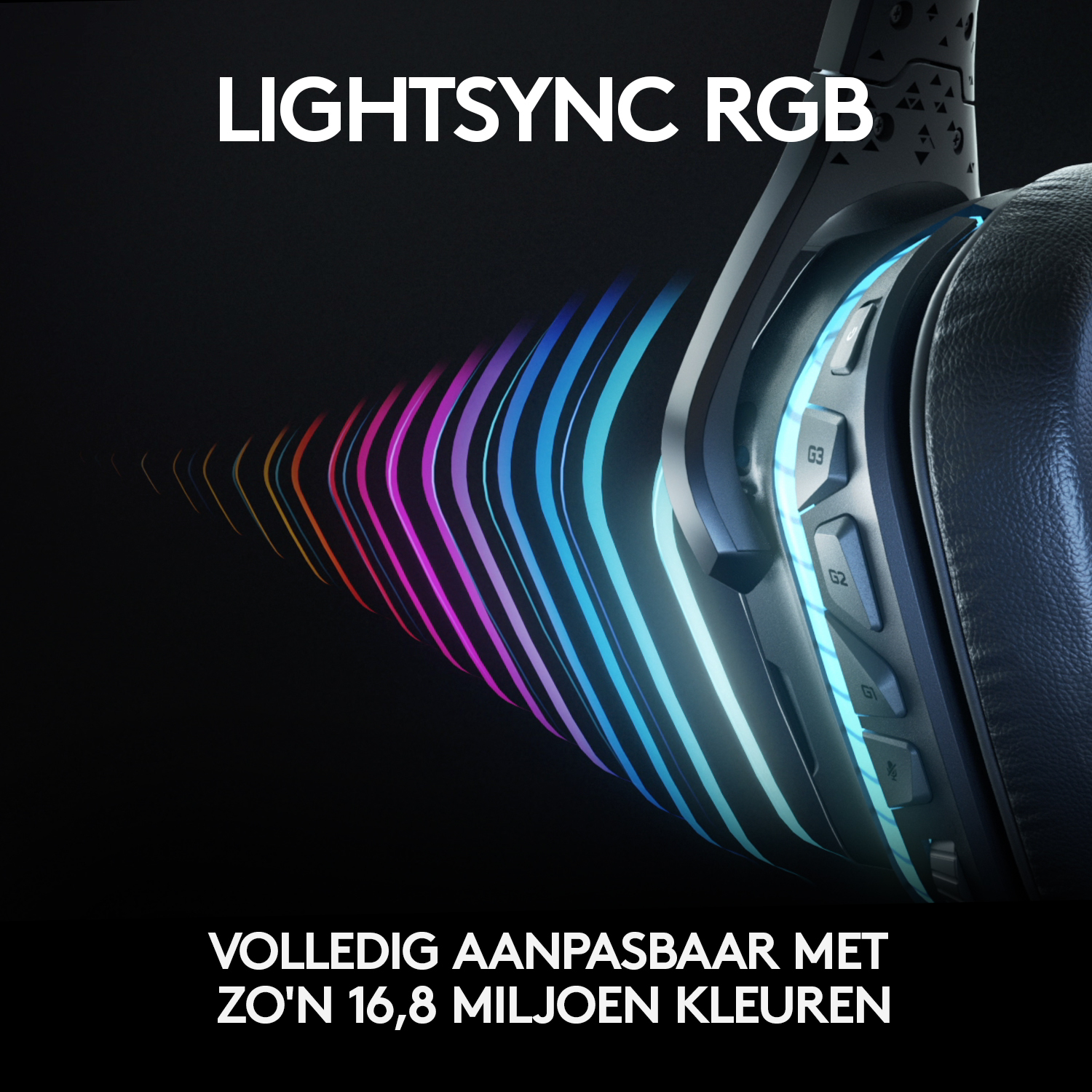 Logitech G G935 Wireless 7.1 Surround Sound LIGHTSYNC Gaming Headset