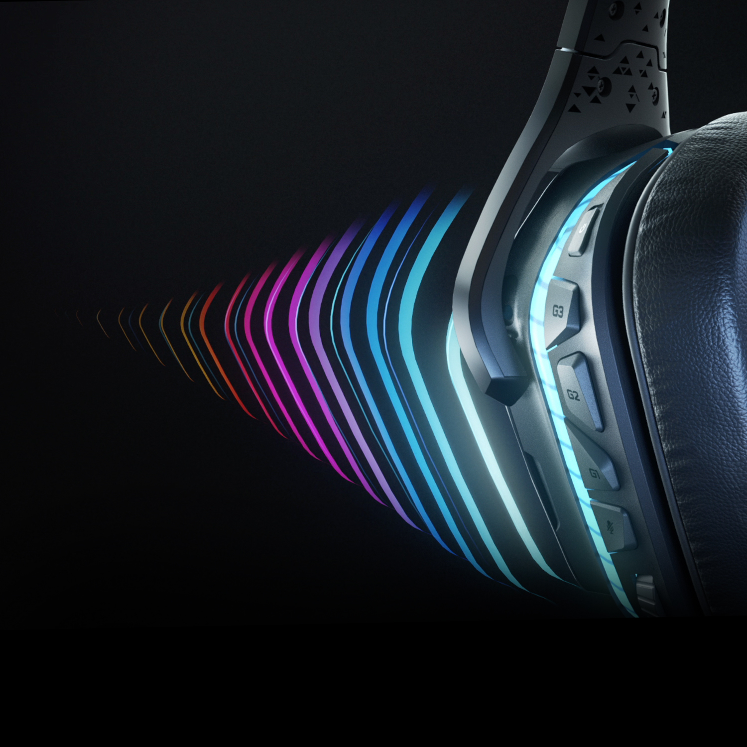 Logitech G G935 Wireless 7.1 Surround Sound LIGHTSYNC Gaming Headset
