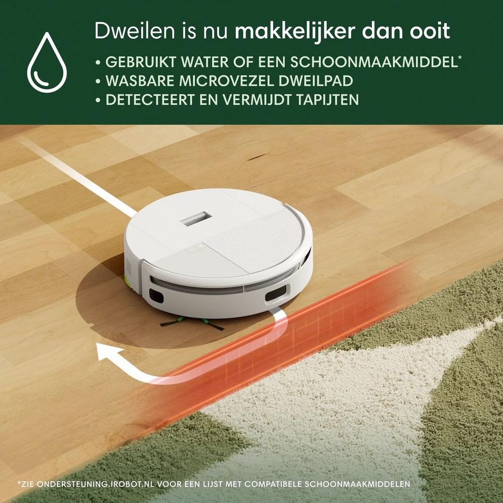 iRobot roomba 205 combo dust compactor blanc