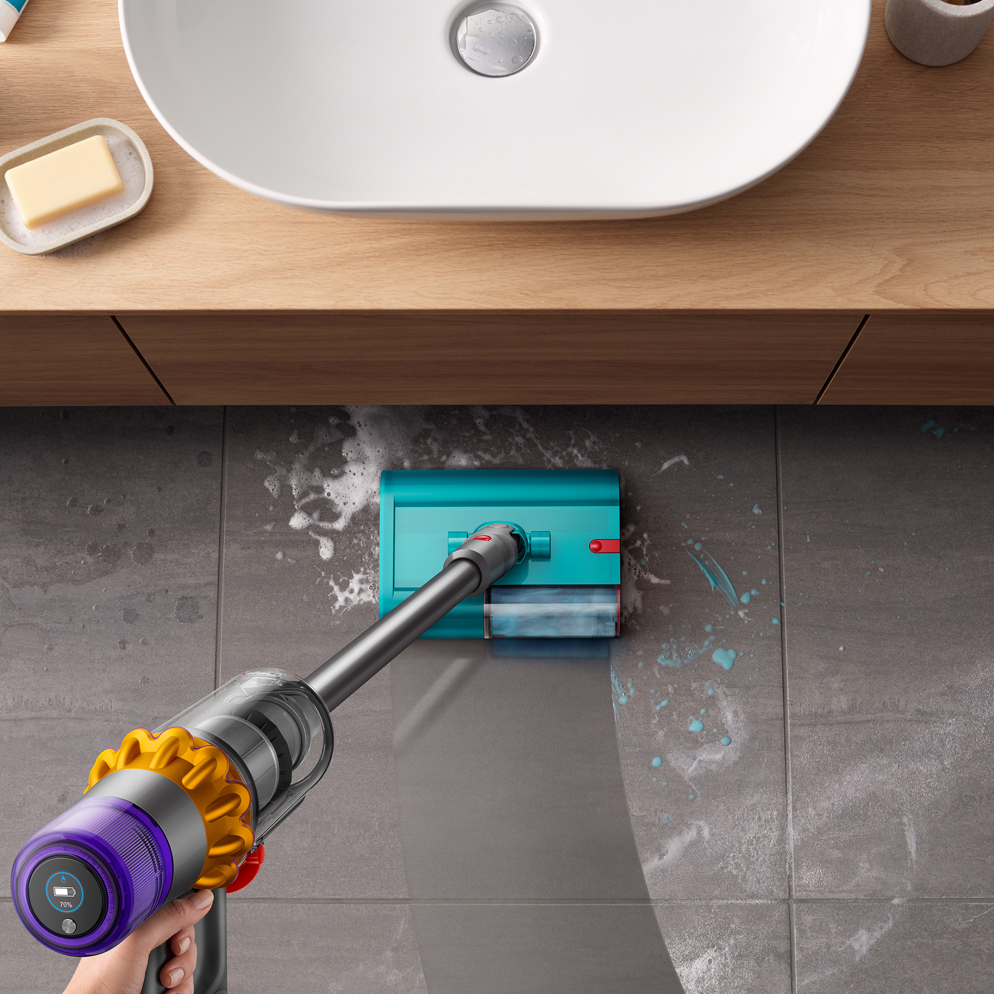 Steelstofzuiger DYSON 448798-01 V15s Detect Submarine