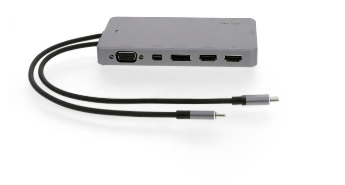 LMP USB-C Display Dock 2 4K , 12 Port Space Grey