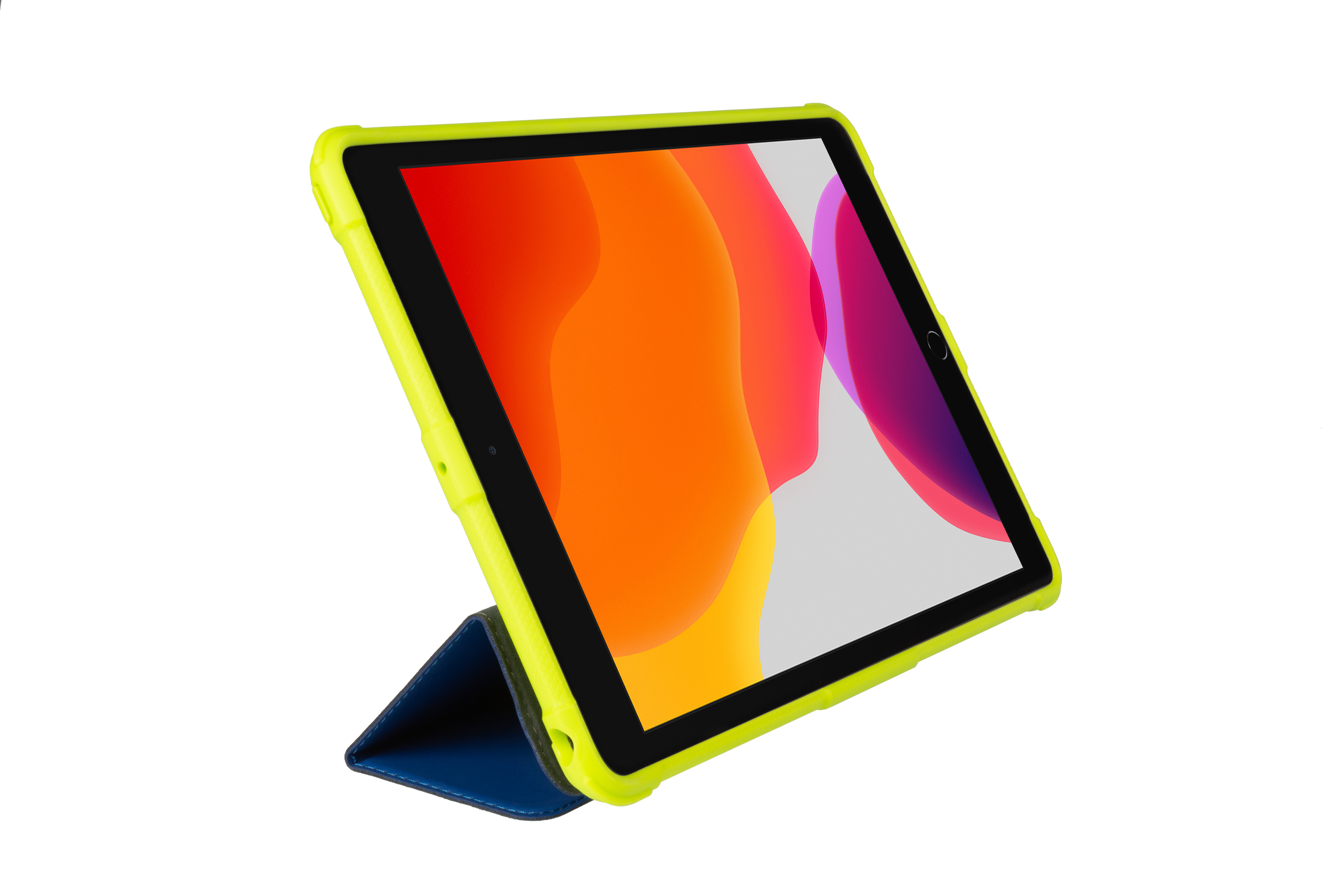 Gecko Super Hero Cover iPad 7/8/9th gen blauw/groen