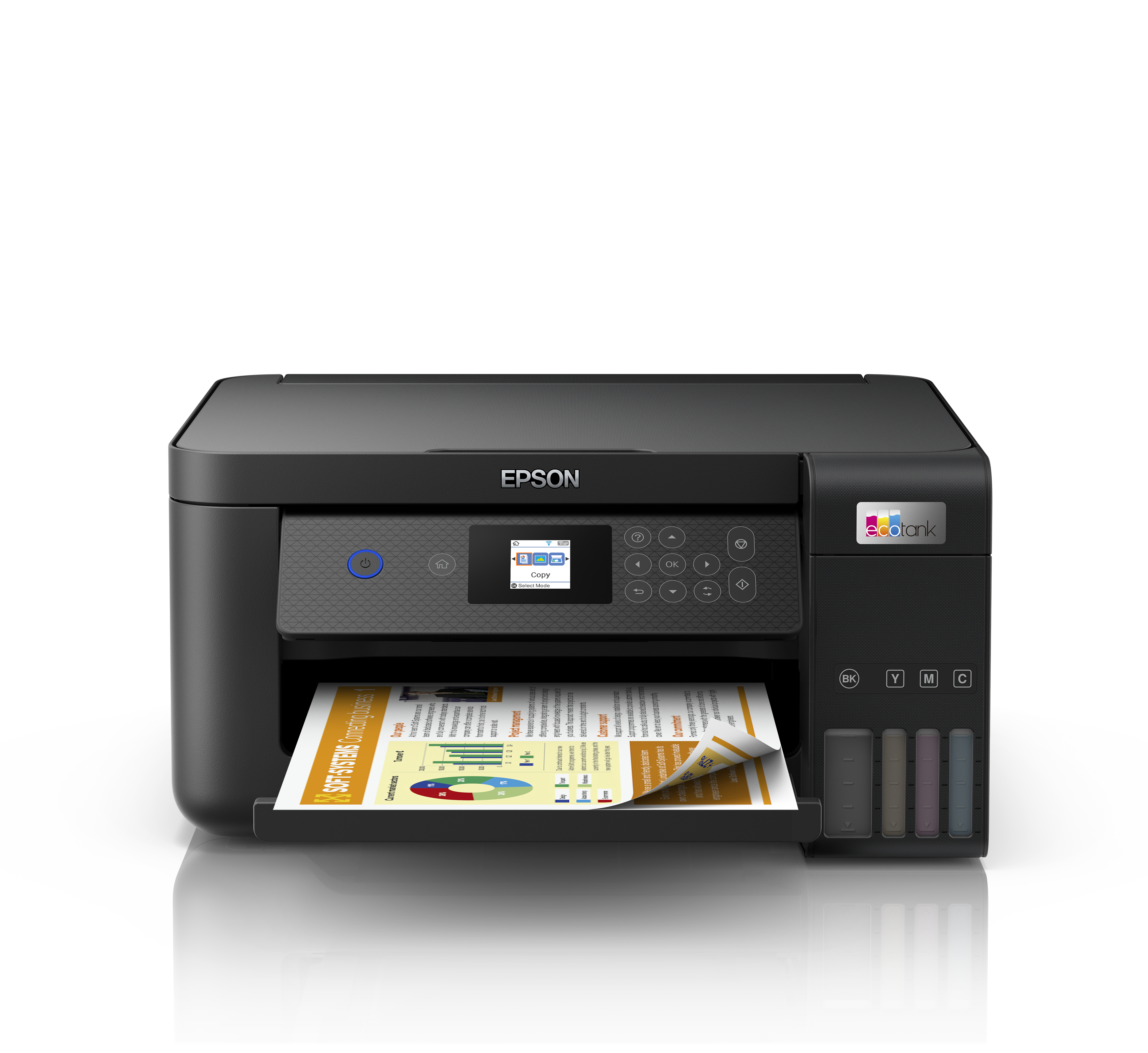 Printer Inkjet EPSON EcoTank ET-2850 Zwart AIOFlat Kleur A4