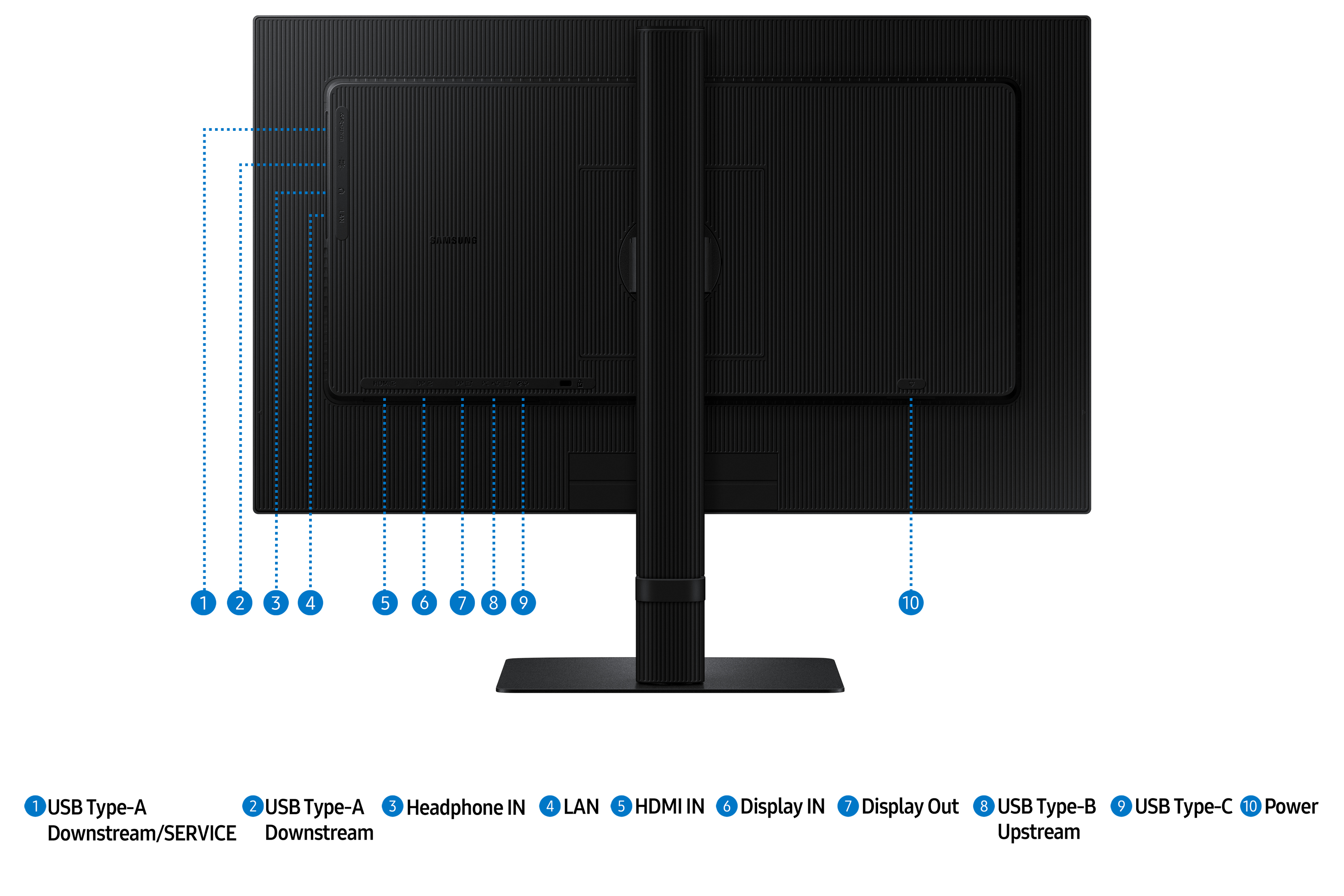 Samsung Moniteur LS24D600UAUXEN