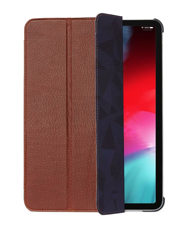 Tas DECODED Leather Slim Cover 11-inch iPad Pro 20/21 bruin