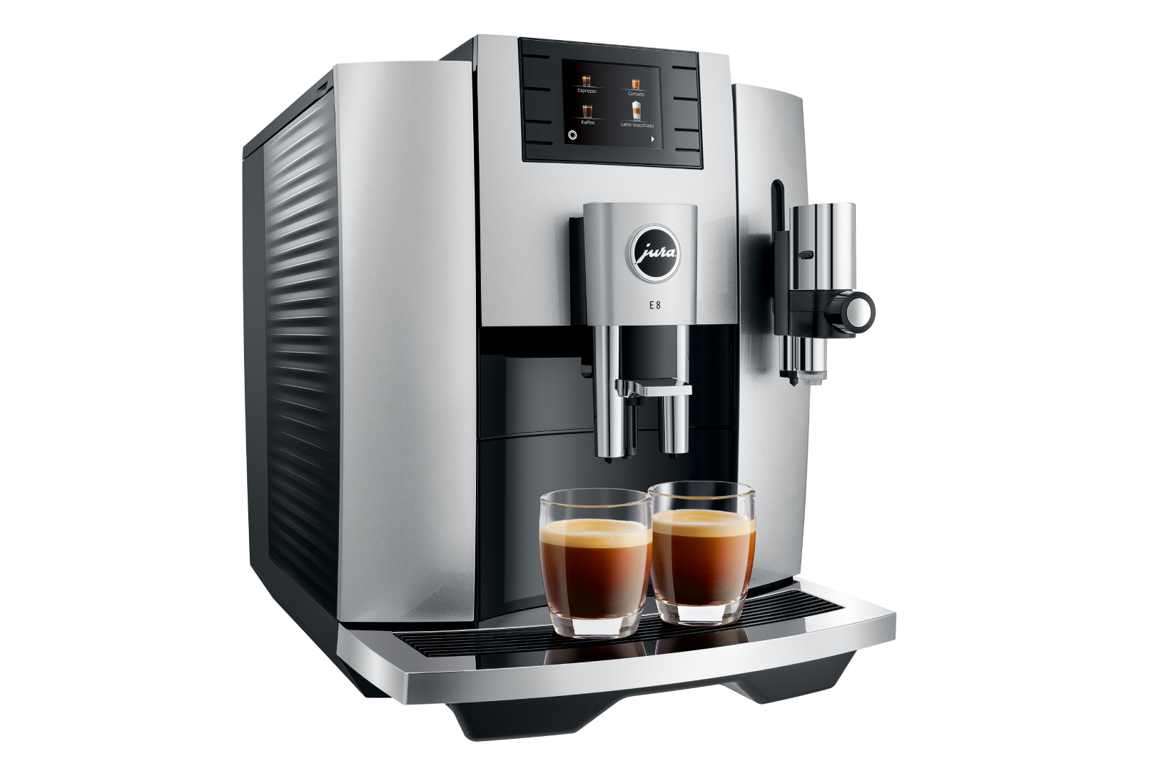 Espresso JURA E8 15336 Moonlight Silver
