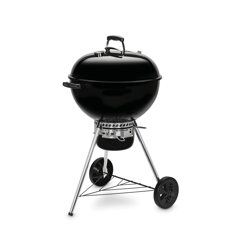 Weber E-5730 Grill Chaudron Charbon de bois (combustible) Noir, Argent