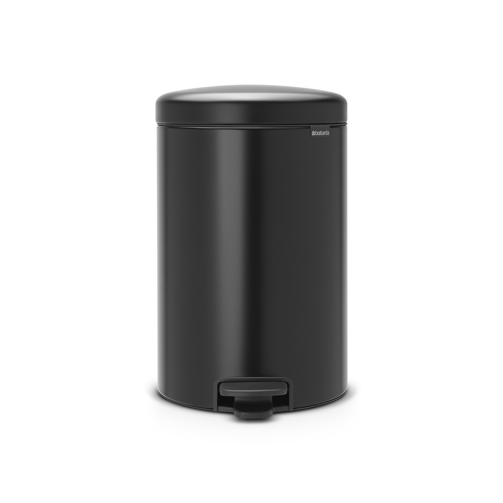 Pedaalemmer BRABANTIA 114106 NewIcon 20L Matt Black