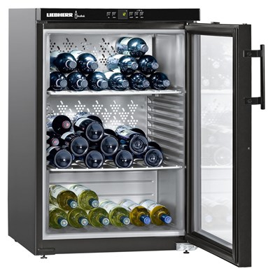 Liebherr WKb 1812 Vinothek Pose libre Noir 66 bouteille(s)