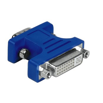 75045074 Hama Adapter Dvi Socket-Vga 15 Pin Plug