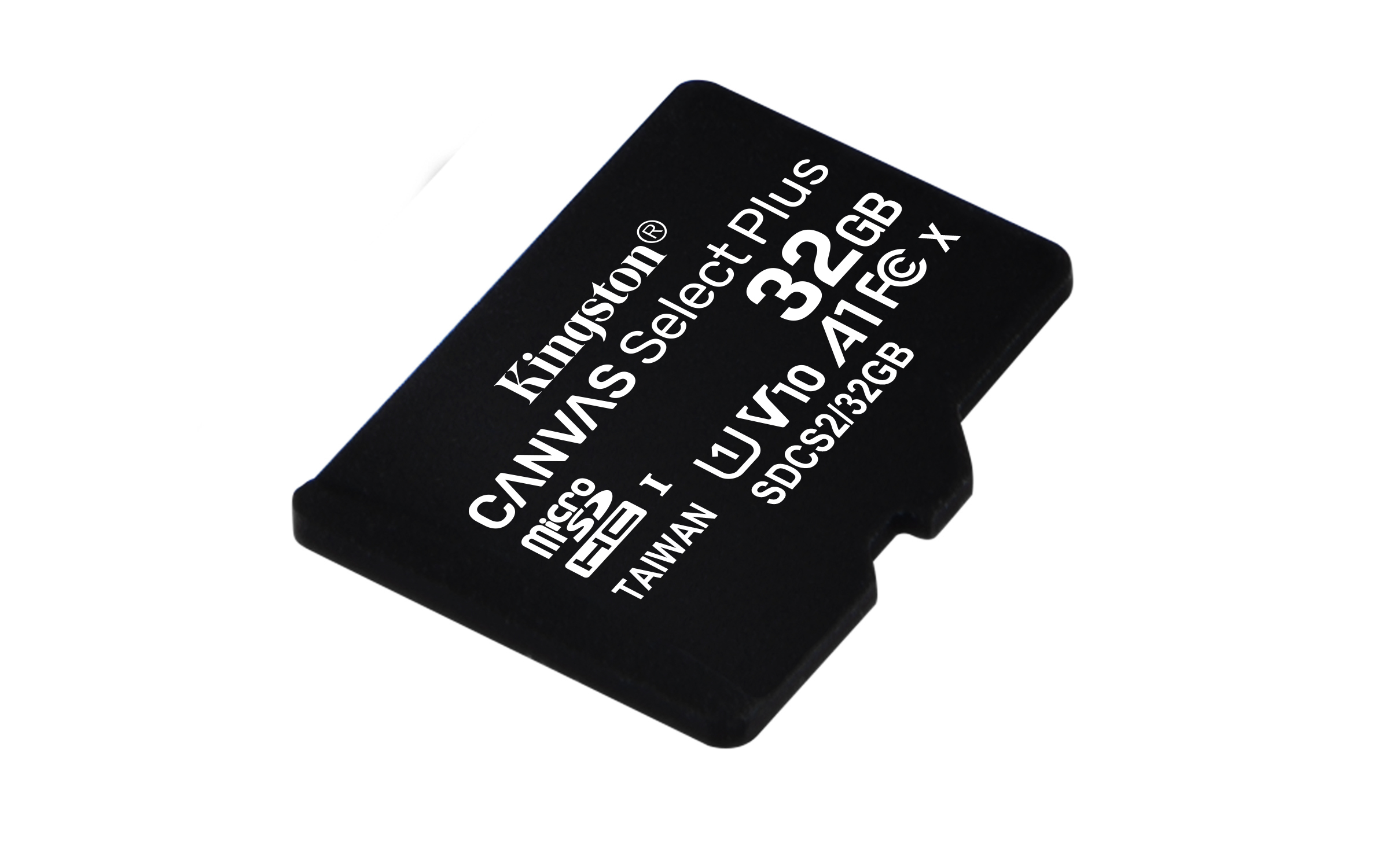 Kingston Technology 32GB micSDHC Canvas Select Plus 100R A1 C10 kaart + ADP